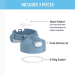 FUNtainer® Water Bottle - Replacement Spout Lid