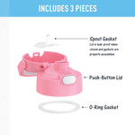 FUNtainer® Water Bottle - Replacement Spout Lid