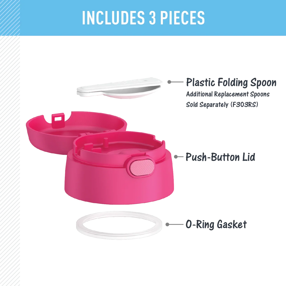FUNtainer® Food Jar - Replacement Lid