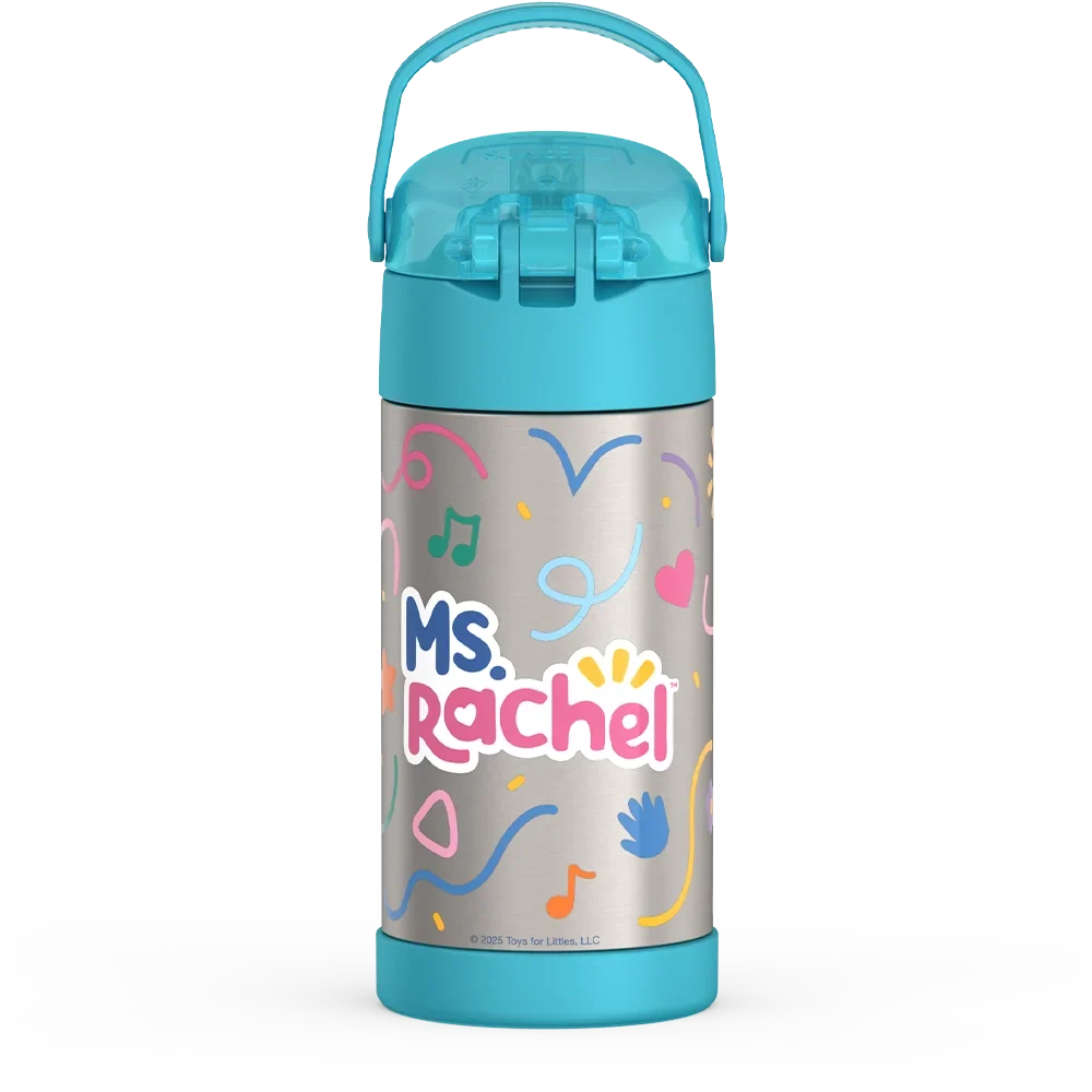12oz FUNtainer® Water Bottle Ms. Rachel