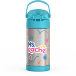 12oz FUNtainer® Water Bottle Ms. Rachel